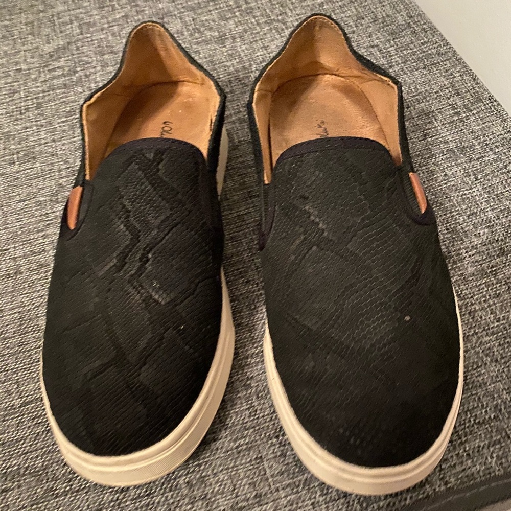 Olukai leather slip ons